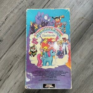 Vintage My Little Pony The Movie VHS